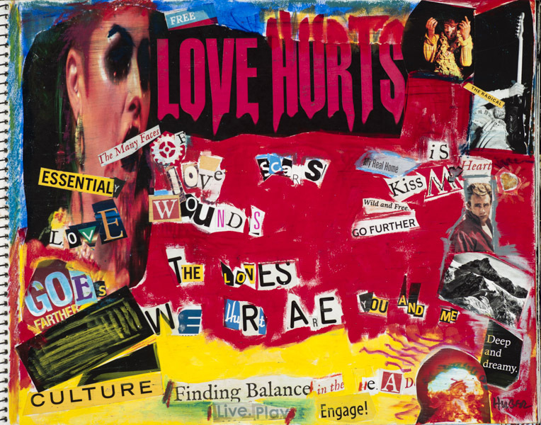 'Love Hurts'
I guess I was not in a good mood on Valentine's Day....